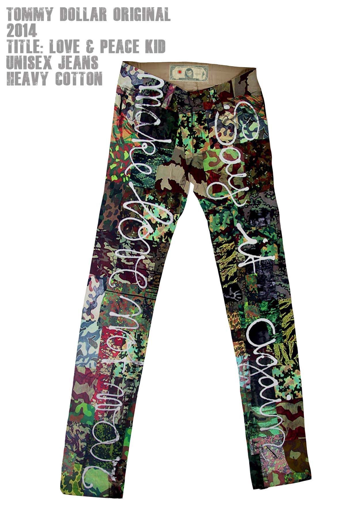 Peace Camo jeans 