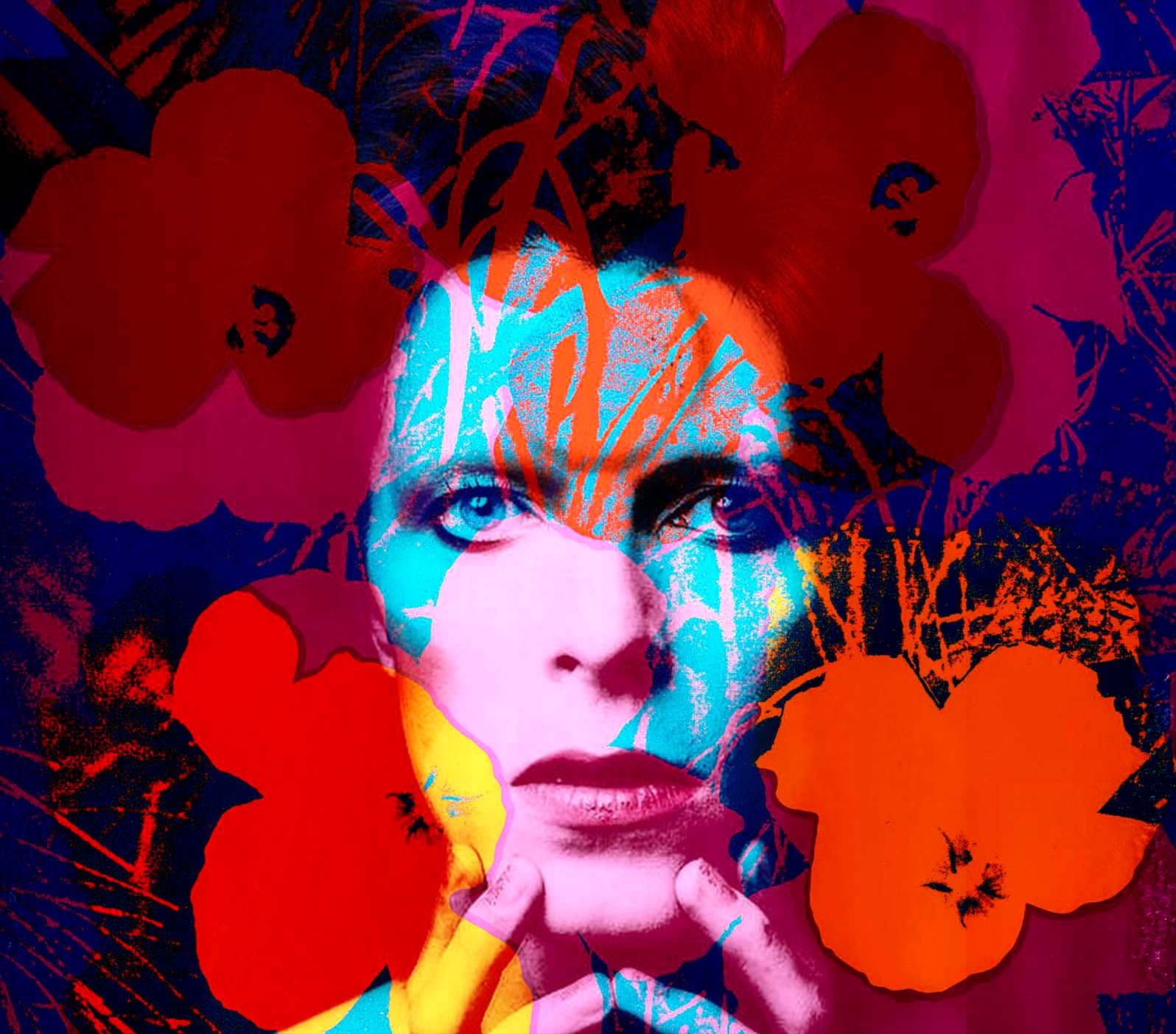 Flower Power Bowie 1
